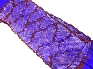 正絹　絞り　帯揚げ